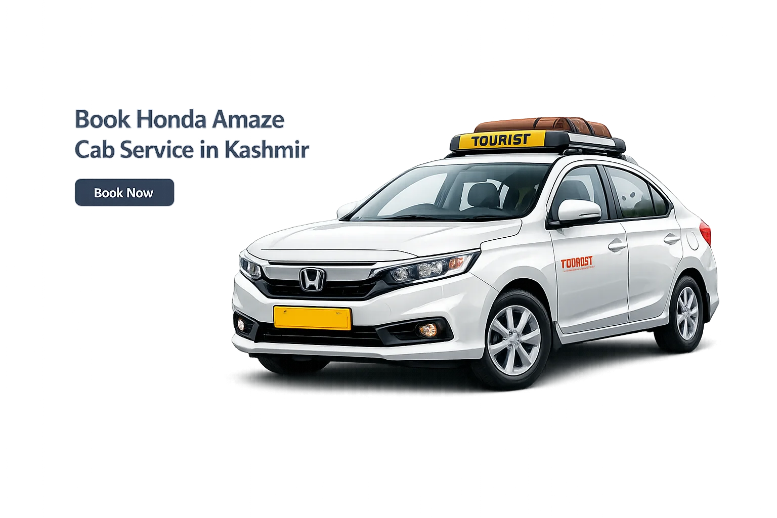 Honda Amaze Cab Service in Kashmir