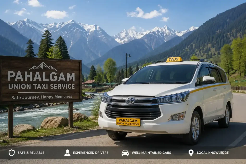 Pahalgam Union Taxi Service book now