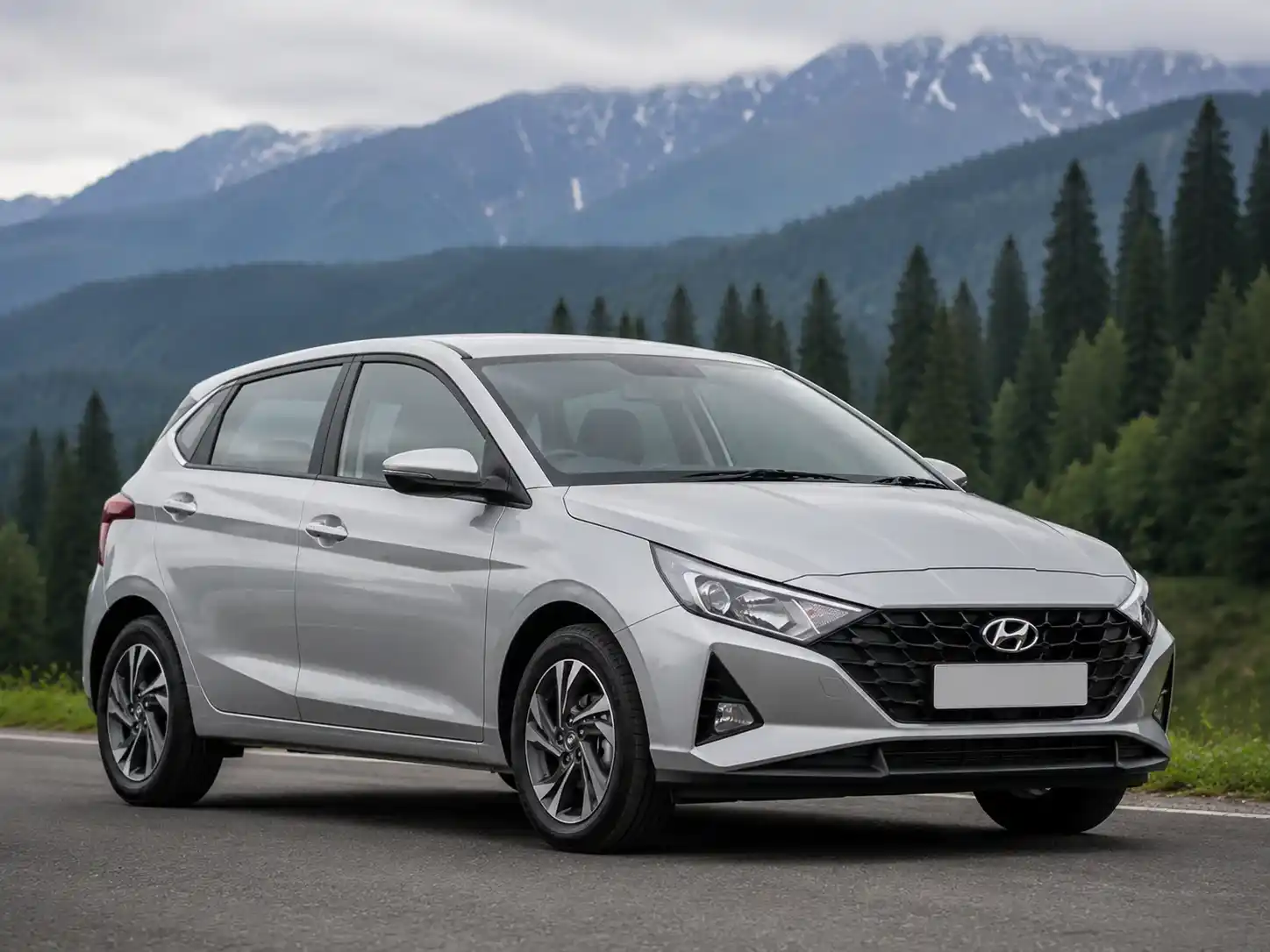 Hyundai i20 self drive hatchback rental in Kashmir