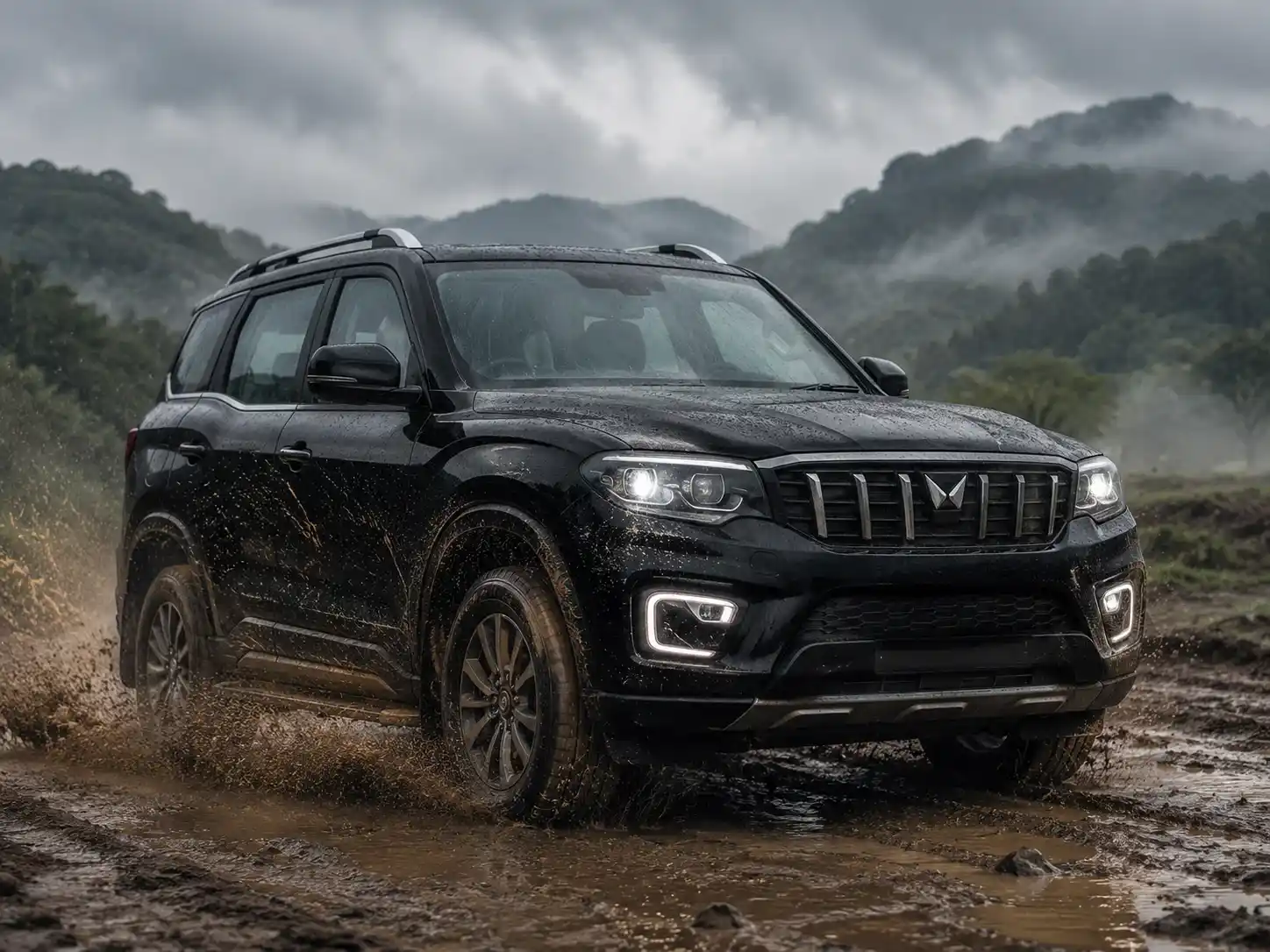Mahindra Scorpio-N self drive SUV rental for Kashmir