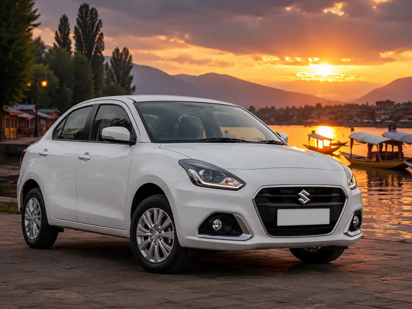 Self drive sedan rental Srinagar
