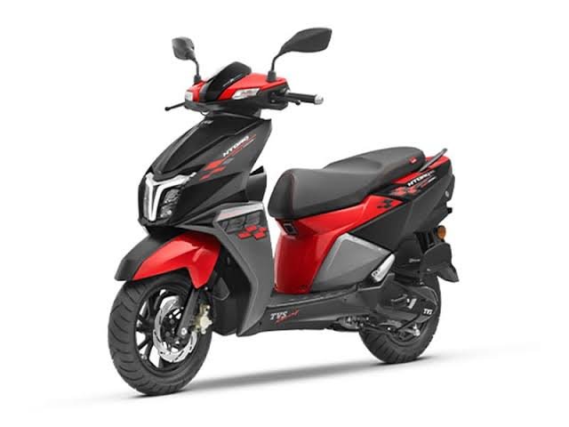 TVS Ntorq scooter available for rent in Srinagar